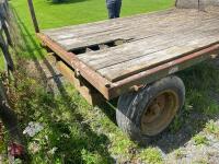 WHEATLEY 9'10'' SINGLE AXLE BALE TRAILER - 9