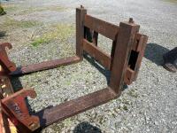 SET OF HEAVY DUTY PALLET FORKS