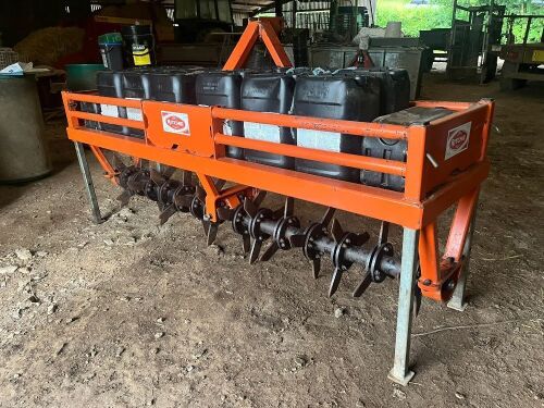 RITCHIE 8' AEREATOR/GRASS SLITTER