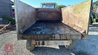 SINGLE AXLE DUNG TRAILER - 4
