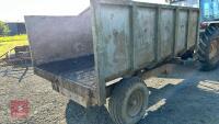 SINGLE AXLE DUNG TRAILER - 8