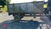 SINGLE AXLE DUNG TRAILER - 9