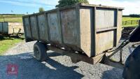 SINGLE AXLE DUNG TRAILER - 10