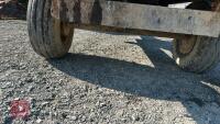 SINGLE AXLE DUNG TRAILER - 17
