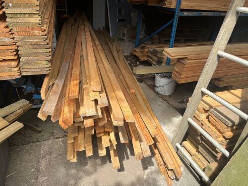LARGE QTY OF 2'' X 1'' CEDAR BATTEN