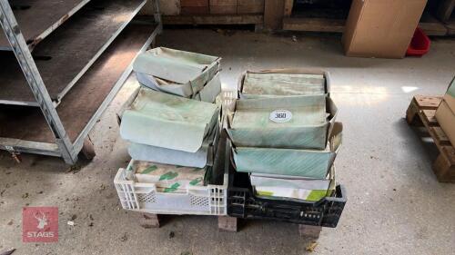 PALLET OF ASSORTED PLANT LABELS