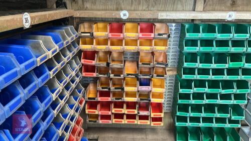 46 RED & YELLOW DEXION MAXI BIN 20 STORA