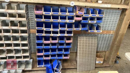 59 BLUE DEXION MAXI BIN 20 STORAGE BOXES