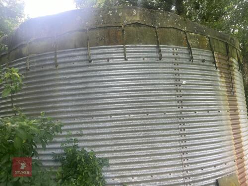 APPROX 20,000G WATER STORAGE TANK
