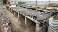 35.5' X 4' PROPAGATION BENCH WITH HOOPS - 4
