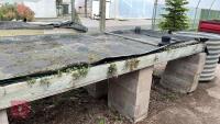 35.5' X 4' PROPAGATION BENCH WITH HOOPS - 8