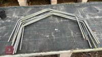 35.5' X 4' PROPAGATION BENCH WITH HOOPS - 10