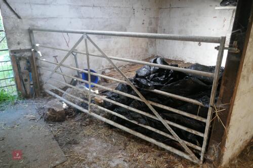 10' GALVANISED YARD GATE