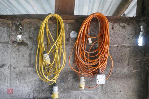 2 EXTENSION LEADS