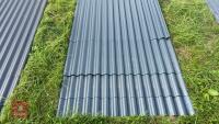 8 CORRUGATED SHEETS OF TIN - 3