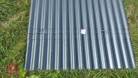7 CORRUGATED SHEETS OF TIN - 5
