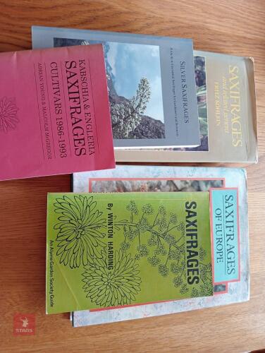 5 SAXIFRAGE BOOKS