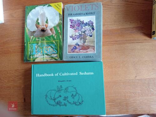 3 ASSORTED PLANT BOOKS