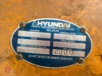 2000 HYUNDAI ROBEX 210LC-3 20T EXCAVATOR - 9