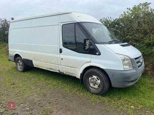 2008 FORD TRANSIT VAN (S/R)