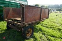 SINGLE AXLE TIPPING TRAILER - 12