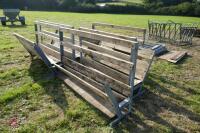 5 SHEEP FEED BARRIERS & TROUGHS (103) - 2