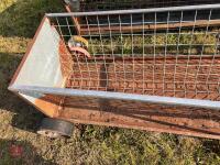 10' HAY RACK & 8' CREEP FEEDER (123) - 16