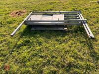 GALVANISED CATTLE RACE SLIDING GATE (131 - 3