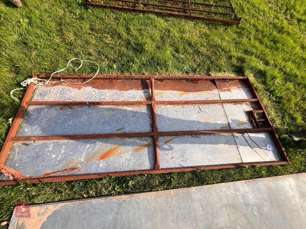 10' x 4' 3'' SHEETED GATE (136)