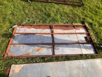 10' x 4' 3'' SHEETED GATE (136) - 2