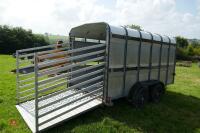 IFOR WILLIAMS 12' LIVESTOCK TRAILER - 14