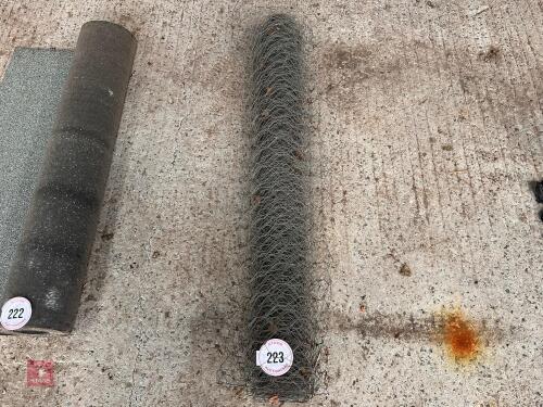 PART ROLL OF POULTRY NETTING (223)