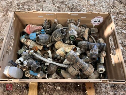 VARIETY OF PIPE FITTINGS (325)