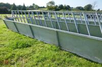 20' CATTLE FEED BARRIER AND TROUGH - 7