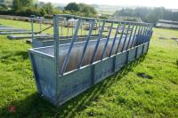 20' CATTLE FEED BARRIER AND TROUGH - 9