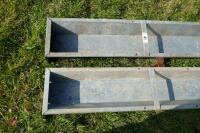 2 IAE 9' GALV HOOK ON FEED TROUGHS (41) - 3