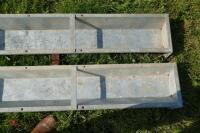 2 IAE 9' GALV HOOK ON FEED TROUGHS (41) - 5