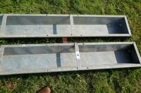 2 IAE 9' GALV HOOK ON FEED TROUGHS (41) - 8