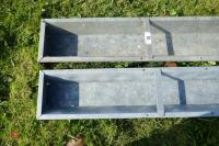 2 IAE 9' GALV HOOK ON FEED TROUGHS (45) - 4