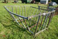 GALV SHEEP ROUND BALE CRADLE (50) - 8