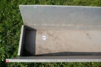 8' 2'' ALUMINIUM SHEEP FOOT BATH (52) - 4