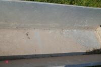 8' 2'' ALUMINIUM SHEEP FOOT BATH (52) - 5