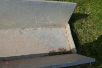 8' 2'' ALUMINIUM SHEEP FOOT BATH (52) - 6