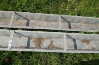 2 IAE 9' GALV HOOK ON FEED TROUGHS (53) - 4