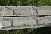 2 IAE 9' GALV HOOK ON FEED TROUGH (54) - 4