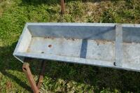 IAE 9' GALV GROUND FEED TROUGHS (57) - 4