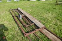 3 METAL SHEEP HURDLES (74) - 6