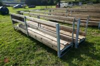 2 WALK THROUGH SHEEP FEEDERS (80) - 8