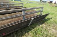 2 10' SHEEP FEED BARRIERS & TROUGHS (84) - 7