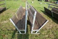 2 10' SHEEP FEED BARRIERS & TROUGHS (85) - 3